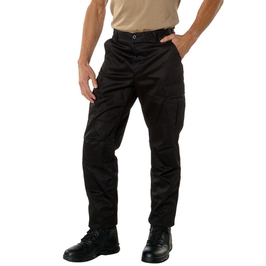 Rothco Tactical BDU Cargo Pants - Men’s Women’s Unisex Straight Leg, High Capacity Pockets - Multiple Sizes and Colors - Casual Cargo Trousers