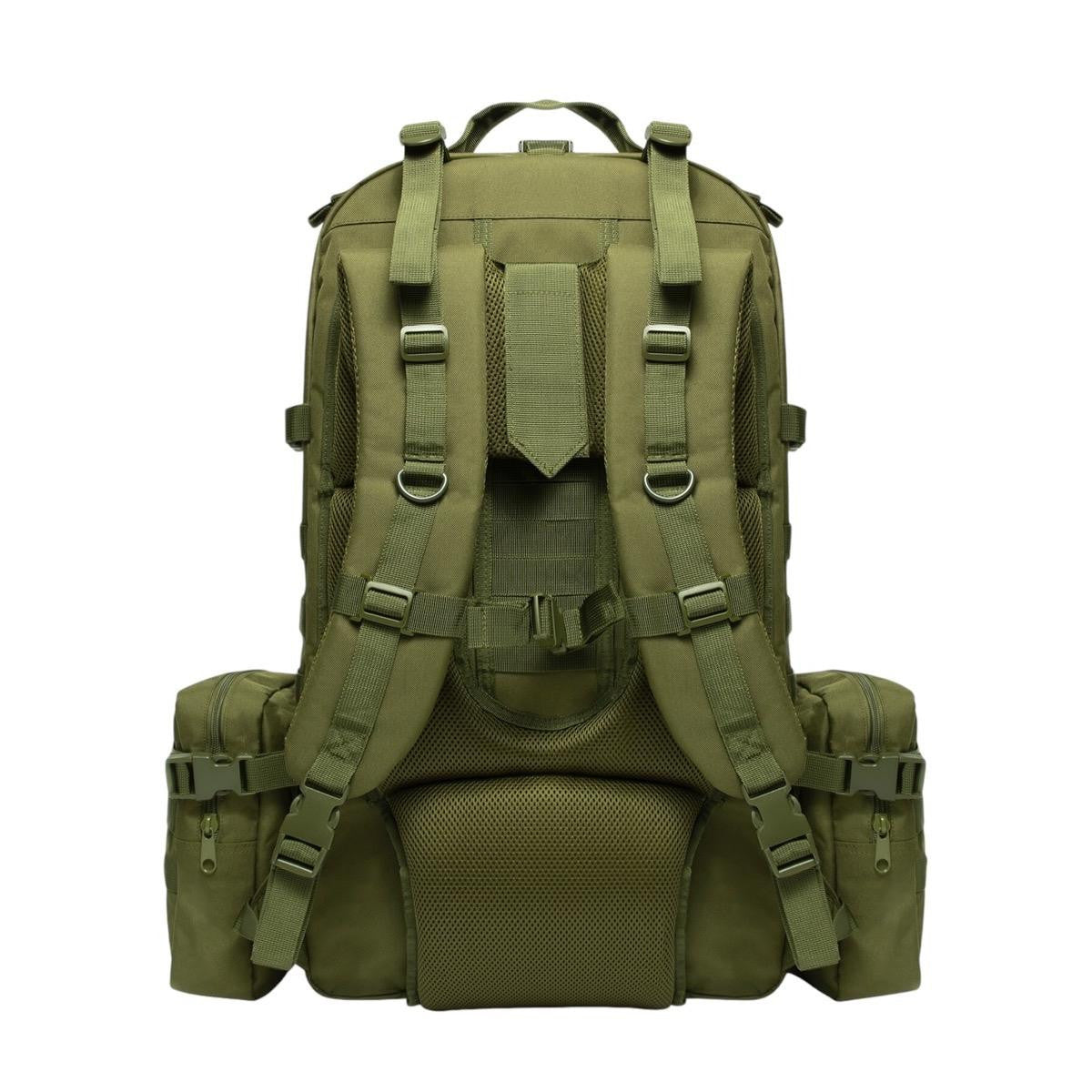 Rothco Global Assault Pack - Black, Olive Drab, Coyote Brown - Hiking, Camping,