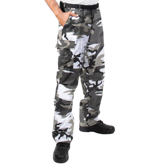 Rothco Relaxed Fit Tactical BDU Pants with Zipper Fly and Multiple Pockets - Cargo Pants, Menswear Outdoor Wide Leg Casual Cargo Pants - Available In Plus or Regular Sizes, Multiple Colors