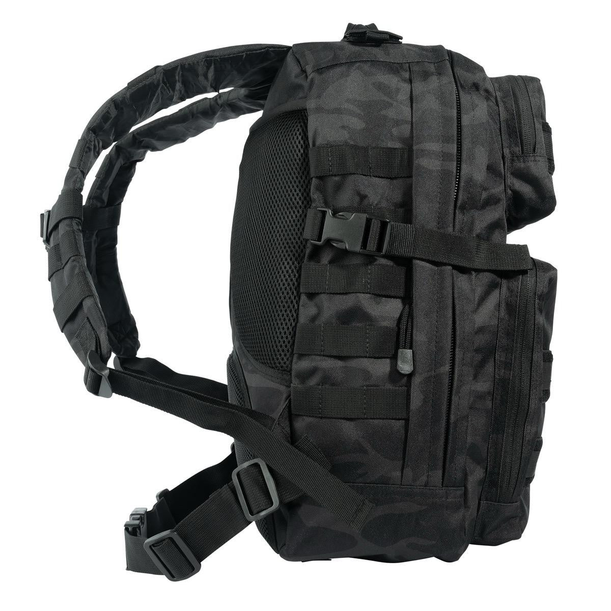 Rothco Midnight Camo Fast Mover Tactical Backpack with 34L Capacity for