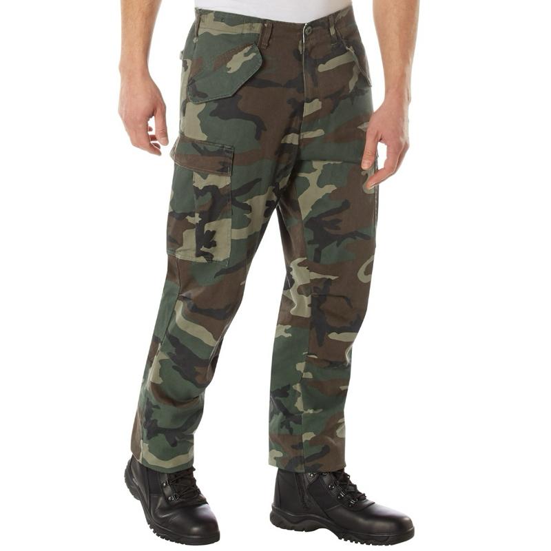 Rothco Men’s Vintage M-65 Field Pant Black - Outdoor Classic Menswear M-65 Pants