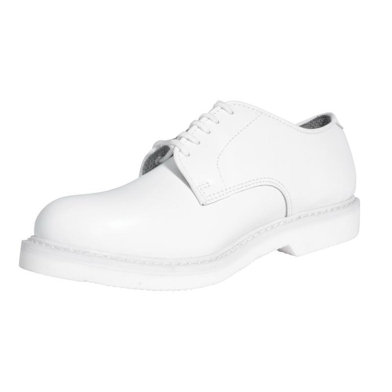 Rothco Military Uniform Oxford Leather Shoes Boots White -  Design Comfort Closed Footwear Boot