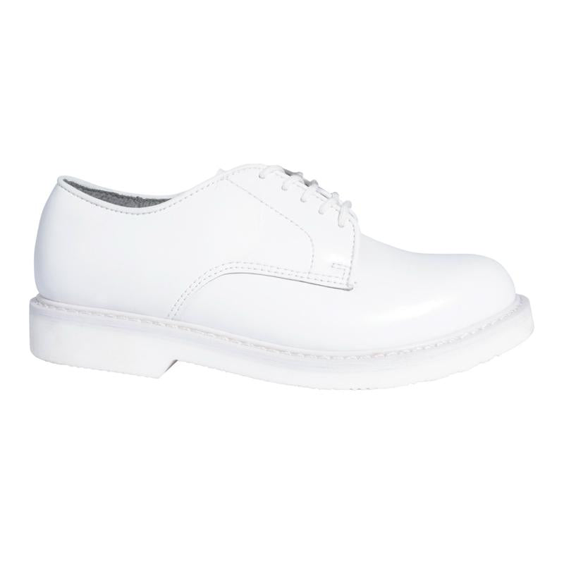 Rothco Military Uniform Oxford Leather Shoes Boots White -  Design Comfort Closed Footwear Boot