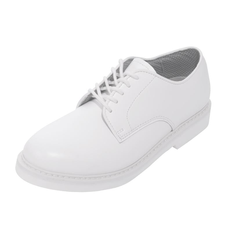 Rothco Military Uniform Oxford Leather Shoes Boots White -  Design Comfort Closed Footwear Boot