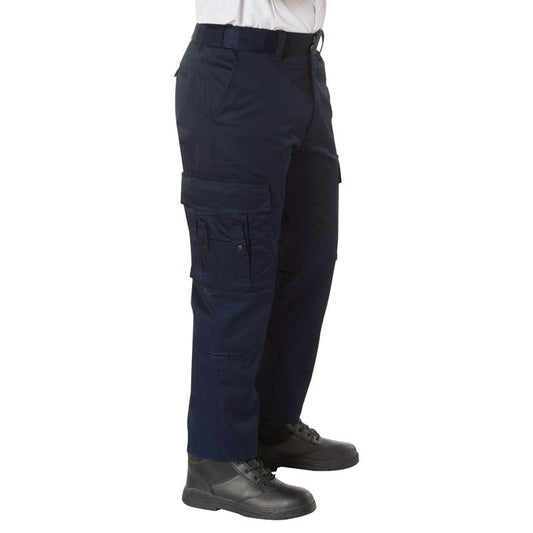 Rothco EMT Pants Navy Blue - Durable Poly/Cotton Twill with 9 Pockets for Scissors, Flashlights, and Essential Gears, Available in Black, Midnight Navy, Navy Blue, Sizes XS to 5XL