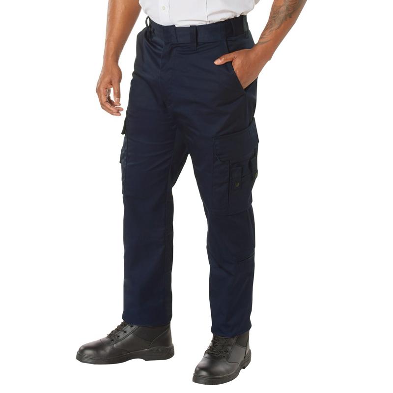 Rothco EMT Pants Midnight Navy Blue - Durable Poly/Cotton Twill with 9 Pockets Including Scissors, Flashlights & Essential Gears Pockets for Emergency Response Professionals