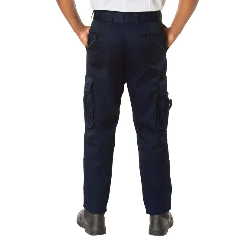Rothco EMT Pants Midnight Navy Blue - Durable Poly/Cotton Twill with 9 Pockets Including Scissors, Flashlights & Essential Gears Pockets for Emergency Response Professionals