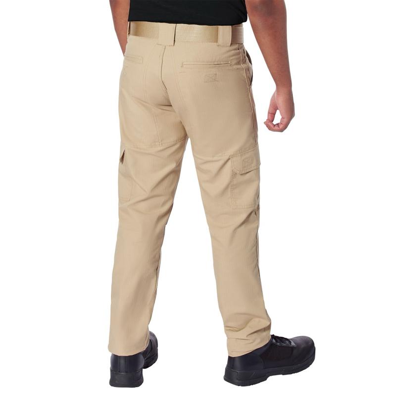 Rothco Tactical Cargo Pants – Rip-Stop Cargo Pants with Stain & Water-Resistant Fabric and EDC Storage, Menswear Cargo Pants, Multiple Colors Black, Khaki, Midnight Navy Blue