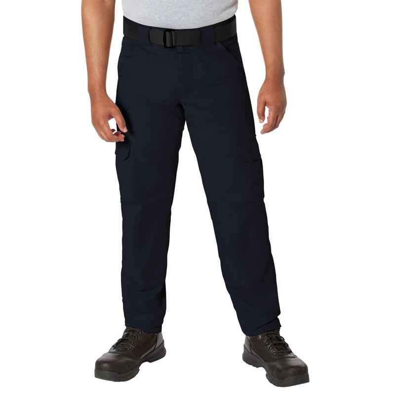 Rothco Tactical Cargo Pants – Rip-Stop Cargo Pants with Stain & Water-Resistant Fabric and EDC Storage, Menswear Cargo Pants, Multiple Colors Black, Khaki, Midnight Navy Blue