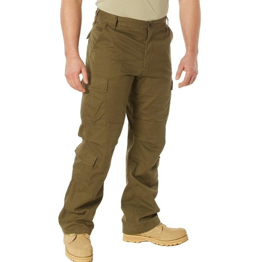 Rothco Men’s Vintage Paratrooper Cargo Fatigue Pants Russet - Menswear Trouser