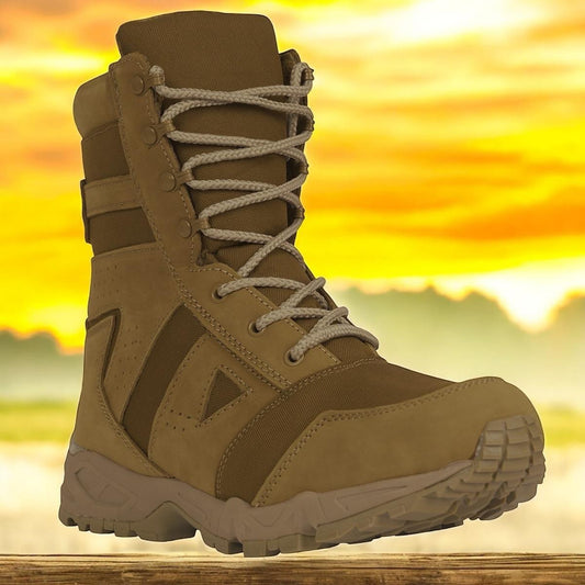 Rothco AR 670-1 Coyote Brown Forced Entry Tactical Boot - 8 Inch Walking Shoes