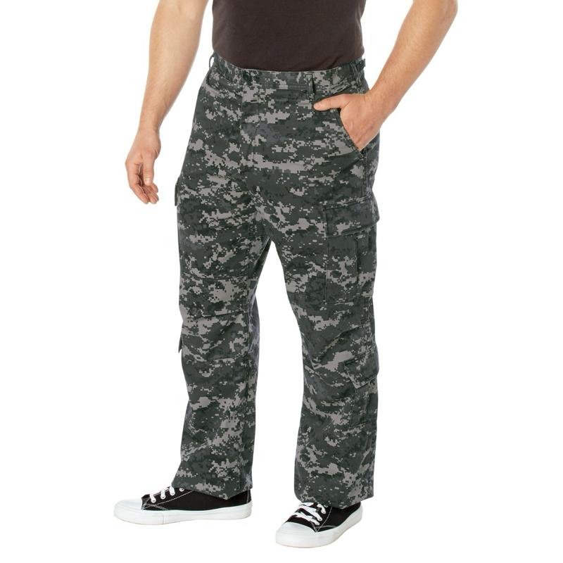 Rothco Men’s Vintage Paratrooper Cargo Fatigue Pants Navy Blue - Menswear Trouser