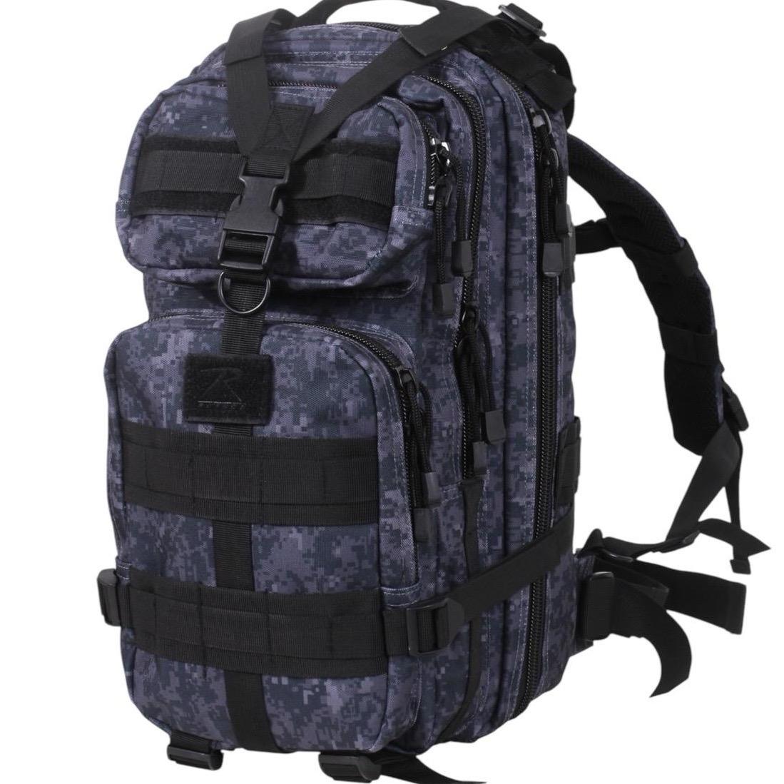 Rothco Medium Transport Pack Backpack for Tactical Gear and Outdoor Supplies - 25L Capacity and 3 Zippered Compartments
