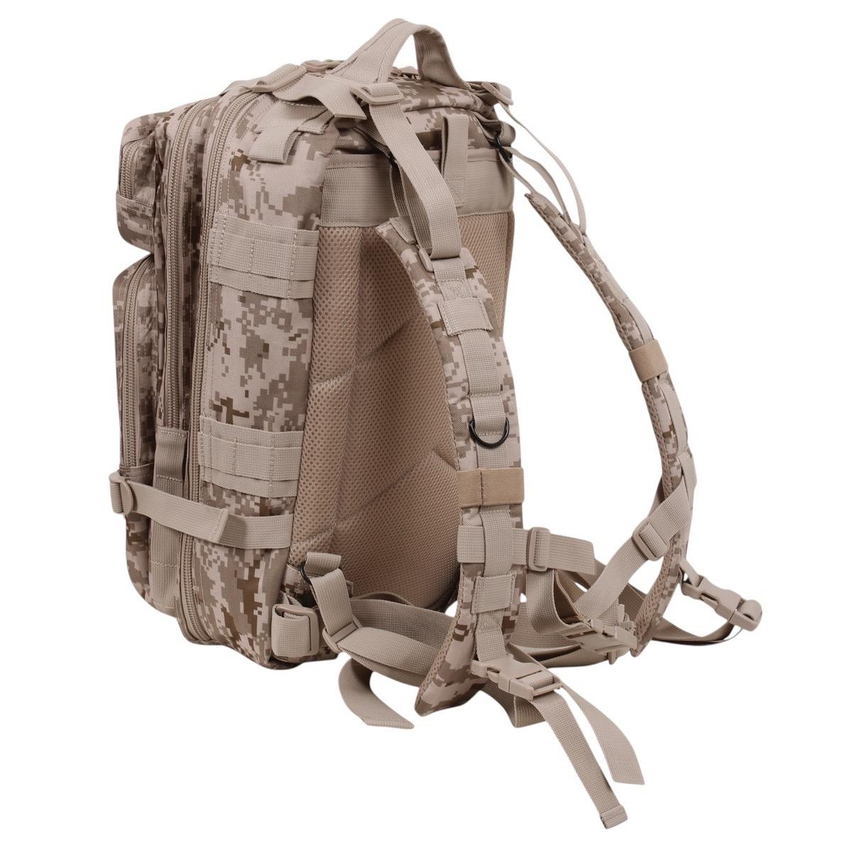 Rothco Medium Transport Pack Backpack for Tactical Gear and Outdoor Supplies - 25L Capacity and 3 Zippered Compartments