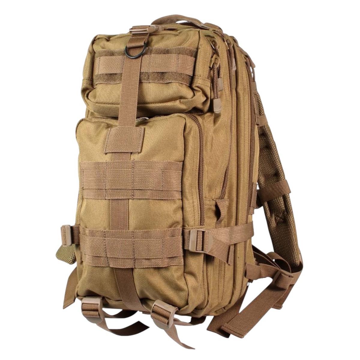 Rothco Medium Transport Pack Backpack for Tactical Gear and Outdoor Supplies - 25L Capacity and 3 Zippered Compartments