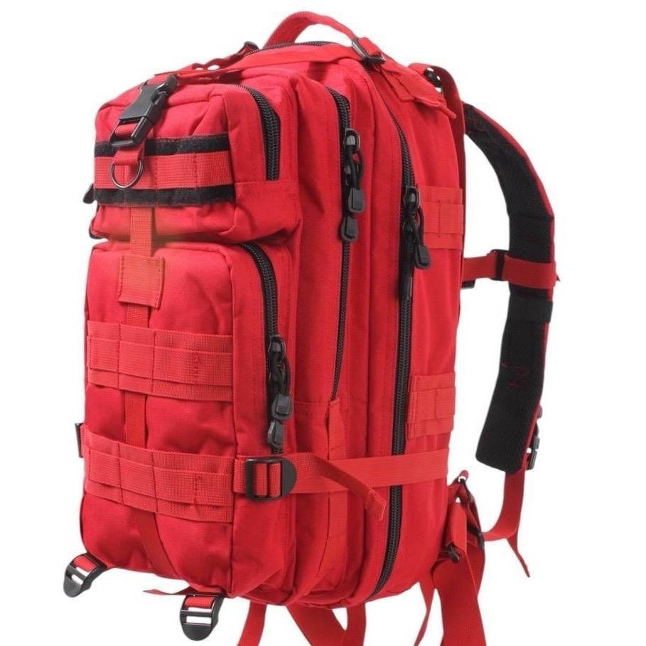 Rothco Medium Transport Pack - Hiking Backpack, 25L Capacity, MOLLE Compatible, Water Resistant, ISO Certified, Adjustable Padded Shoulder Straps