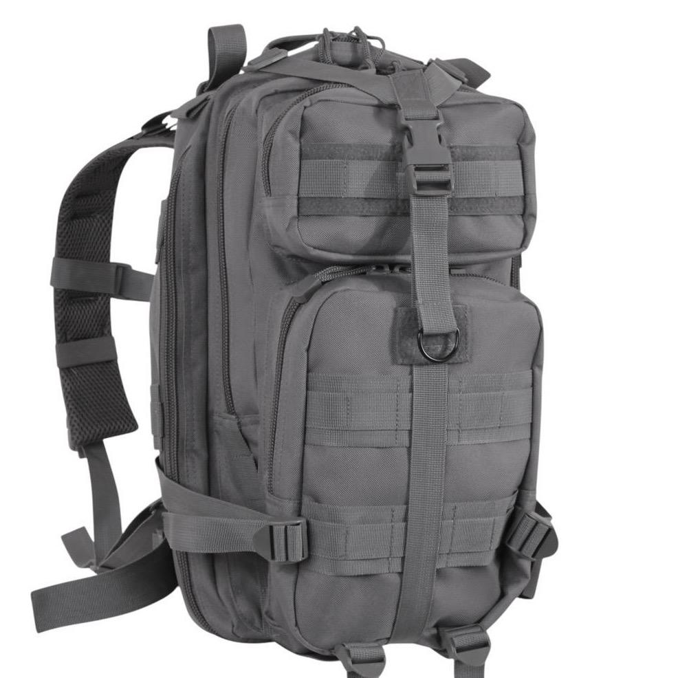 Rothco Medium Transport Pack - Hiking Backpack, 25L Capacity, MOLLE Compatible, Water Resistant, ISO Certified, Adjustable Padded Shoulder Straps