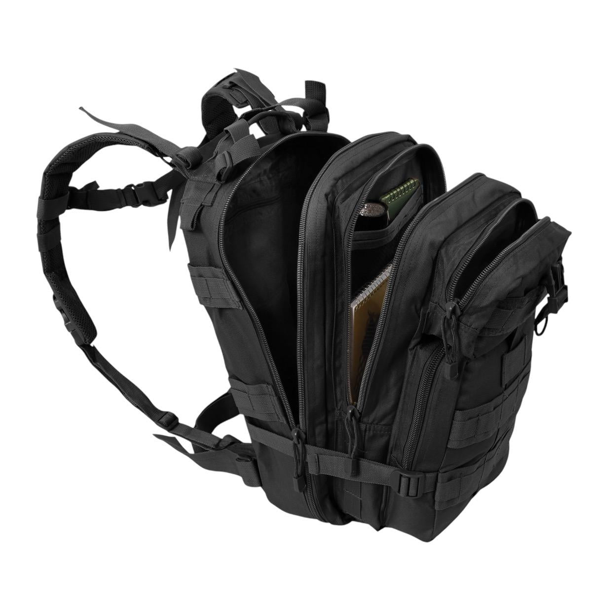 Rothco Medium Transport Pack Backpack for Tactical Gear and Outdoor Supplies - 25L Capacity and 3 Zippered Compartments