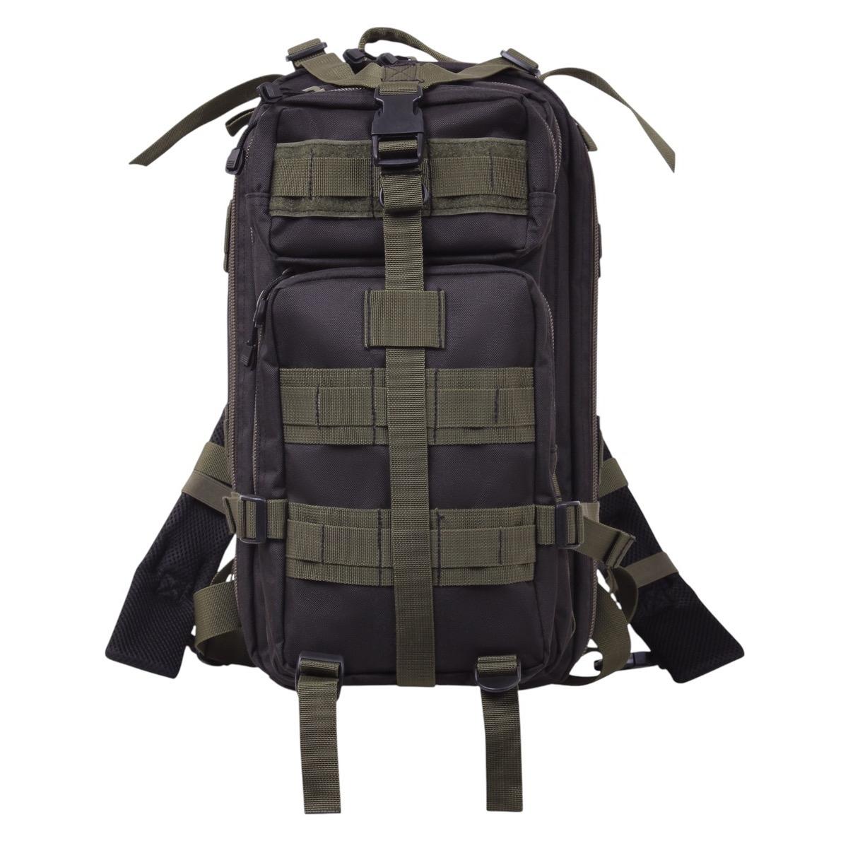 Rothco Medium Transport Pack Backpack for Tactical Gear and Outdoor Supplies - 25L Capacity and 3 Zippered Compartments