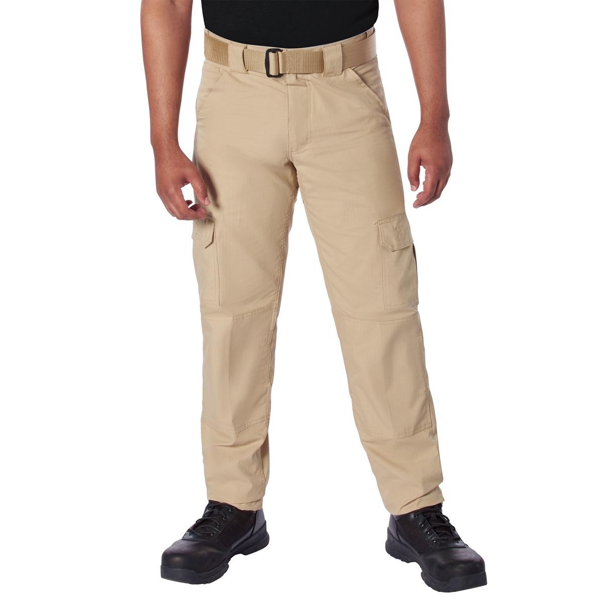 ROTHCO Tactical Deployment Pant for Men - Rip-Stop Cargo Pants, Menswear Utility Trouser Polyester Zipper Plain