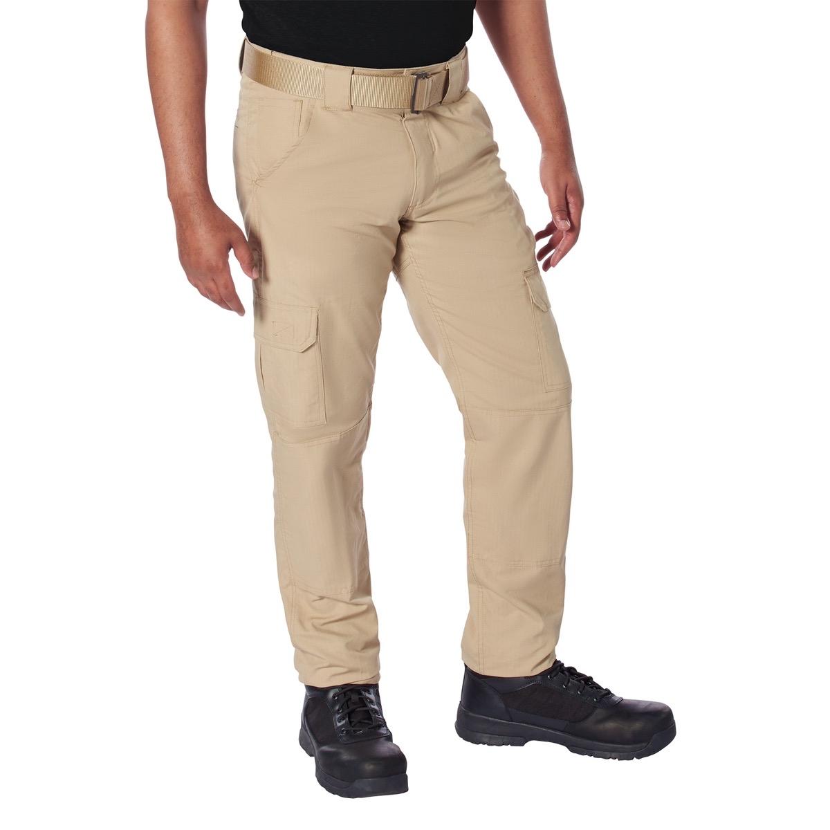 ROTHCO Tactical Deployment Pant for Men - Rip-Stop Cargo Pants, Menswear Utility Trouser Polyester Zipper Plain