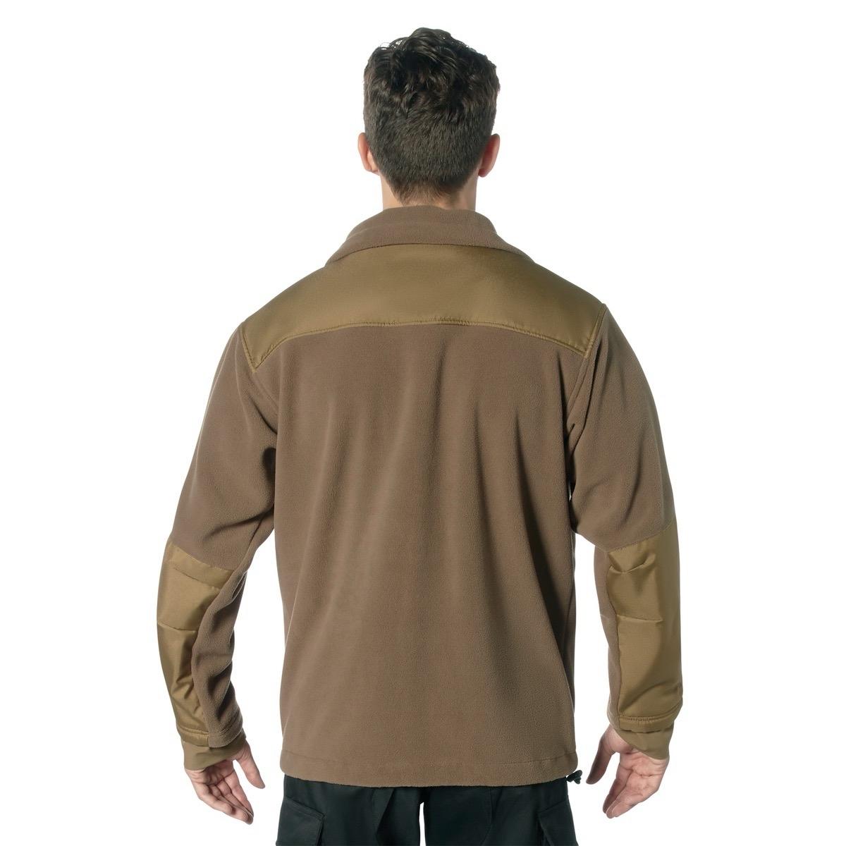 Rothco Spec Ops Fleece Jacket for Men with Concealed Carry and Tactical Pockets - Coat, Collar Outdoor Menswear Utility Zipper Jacket