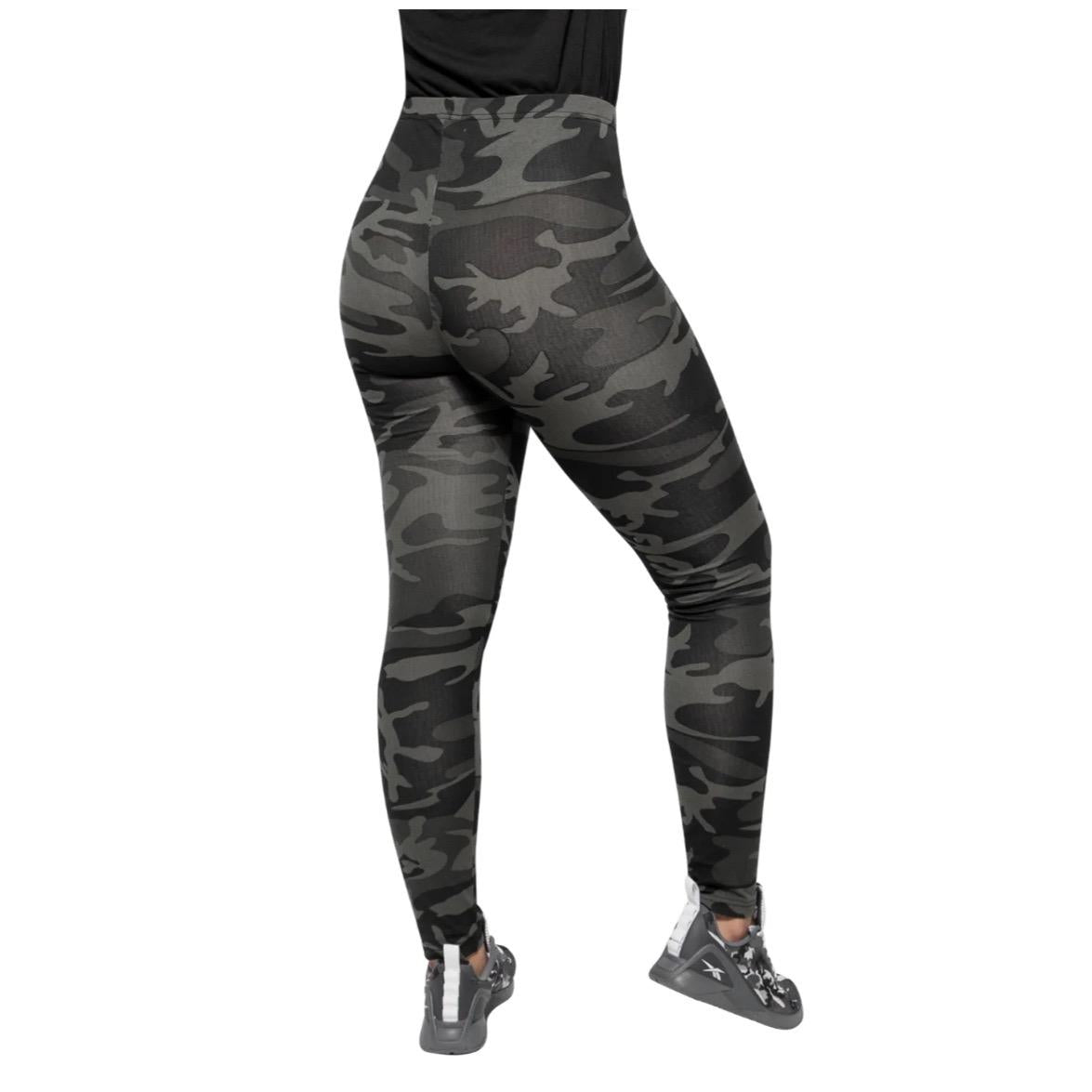 Rothco Women's Camo Leggings - Bottoms for Women - Womenswear Rothco Women's Camo Leggings, Cotton Spandex Form Fitting Perfect Fashion Legging Pants
