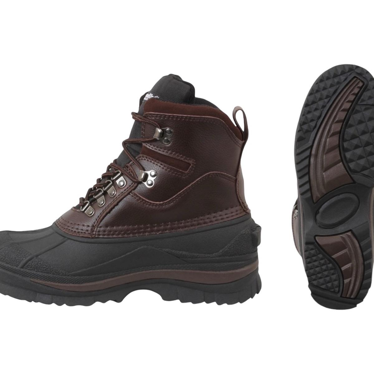 Rothco Cold Weather Hiking Boots - 8 Inch, Black, Waterproof Leather Uppers