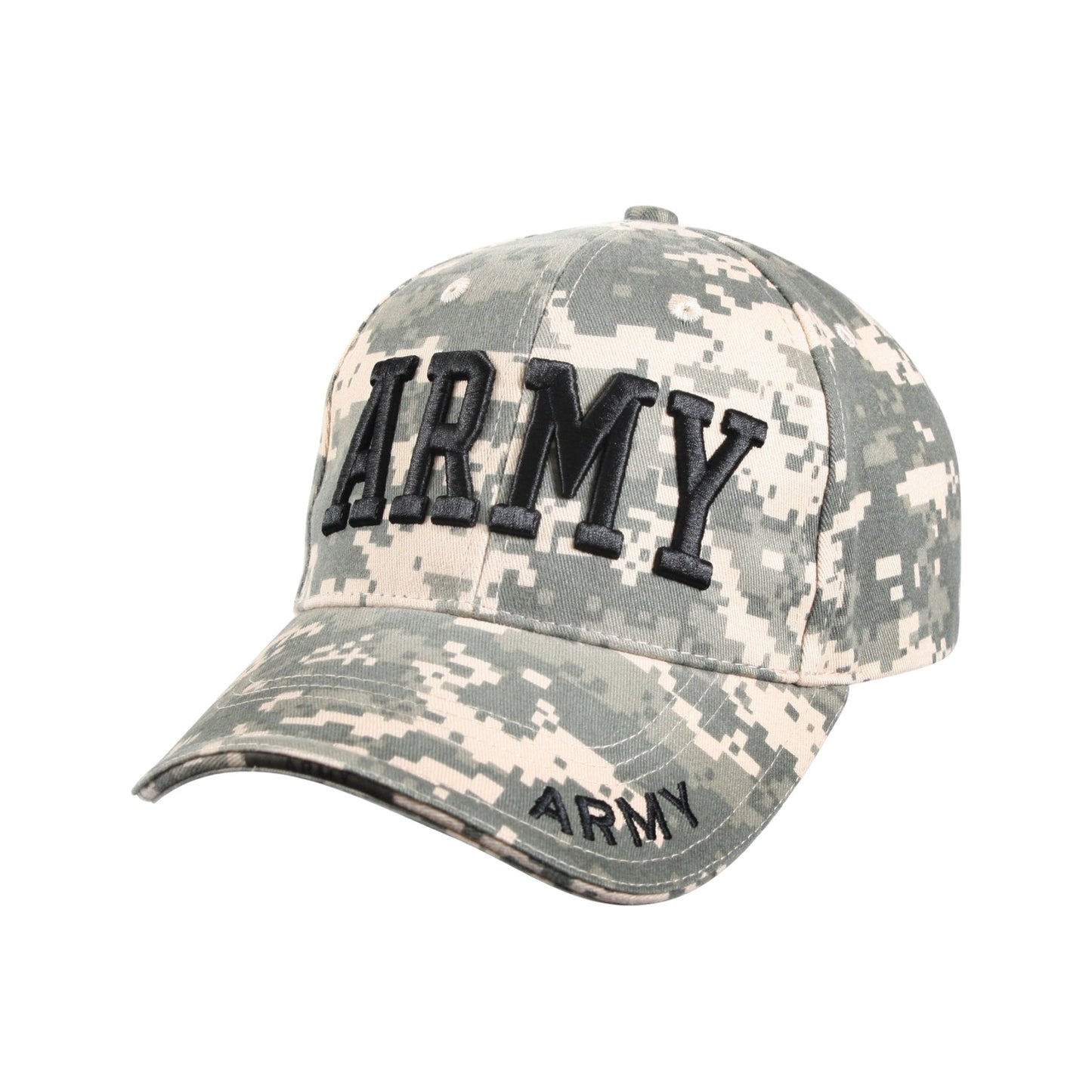 Rothco Deluxe Army Embroidered Low Profile Insignia Cap Military Army Hat - Adult Unisex Hats