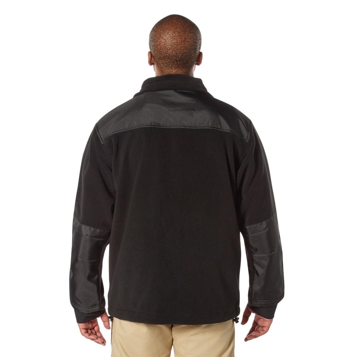 ROTHCO Spec Ops Fleece Jacket for Men with CCW and Tactical Pockets - Collar, Menswear
