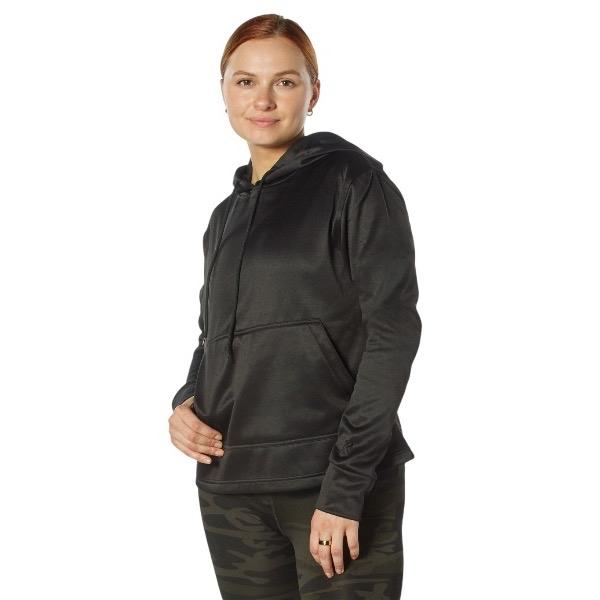 ROTHCO Women's Moisture-Wicking Hoodie - Fleece Pullover with Kangaroo Pocket - Womenswear, Comfort