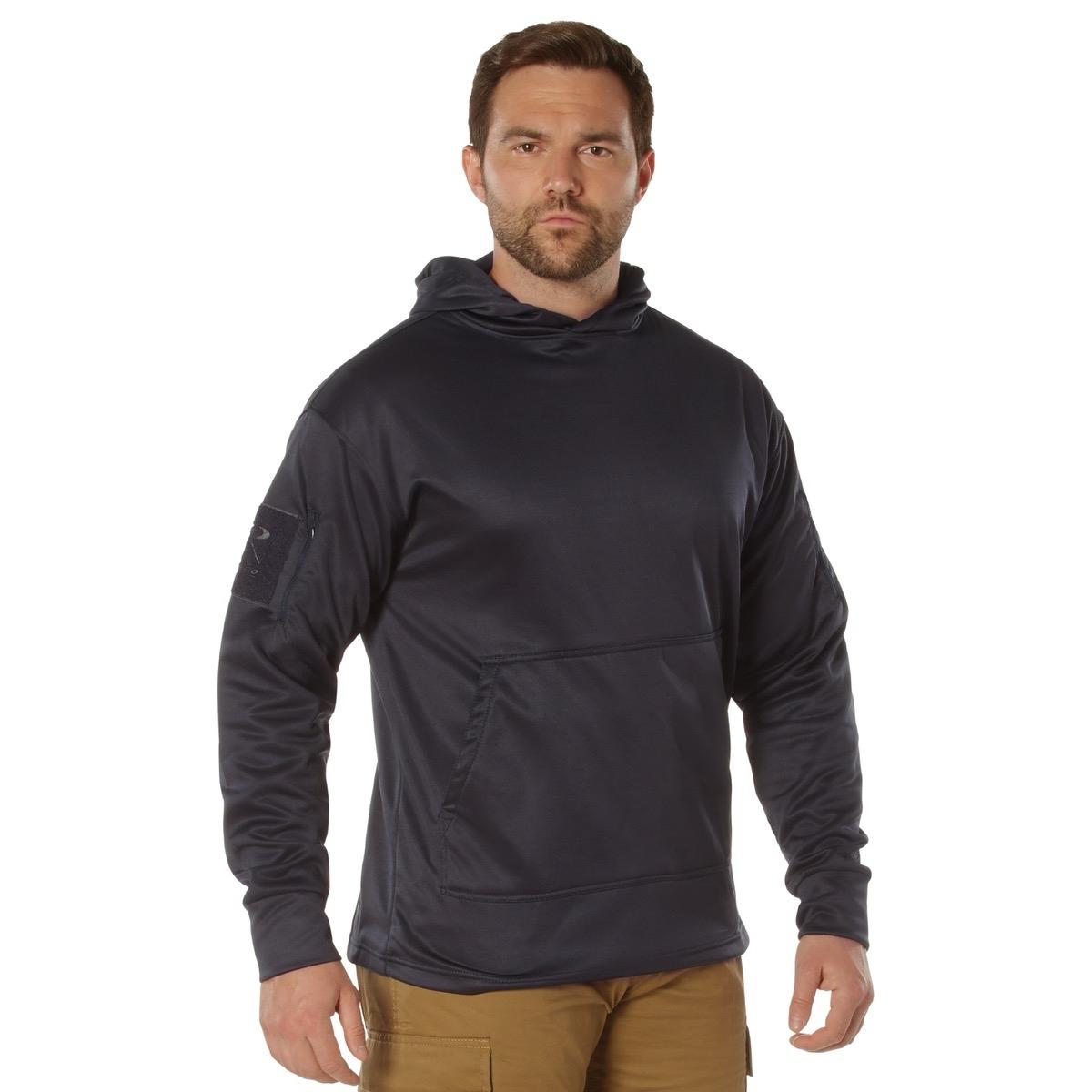 Rothco Men’s Casual Hoodie Rothco Men’s Concealed Carry Hoodie Menswear Pullover Long Sleeve Polyester Kangaroo Pocket Sweatshirt