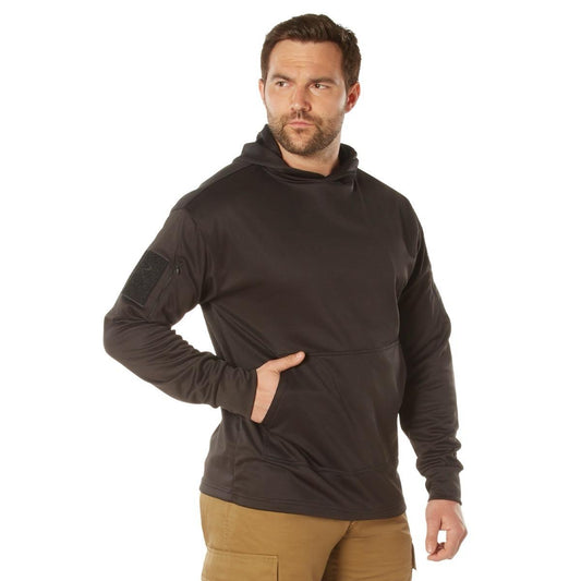 Rothco Concealed Carry Hoodie for Men - Soft and Warm Material, Kangaroo Pocket and Wire Pass-Through Portal - Sleeve, Sweaters Casual Long Sleeve Pullover Shirt