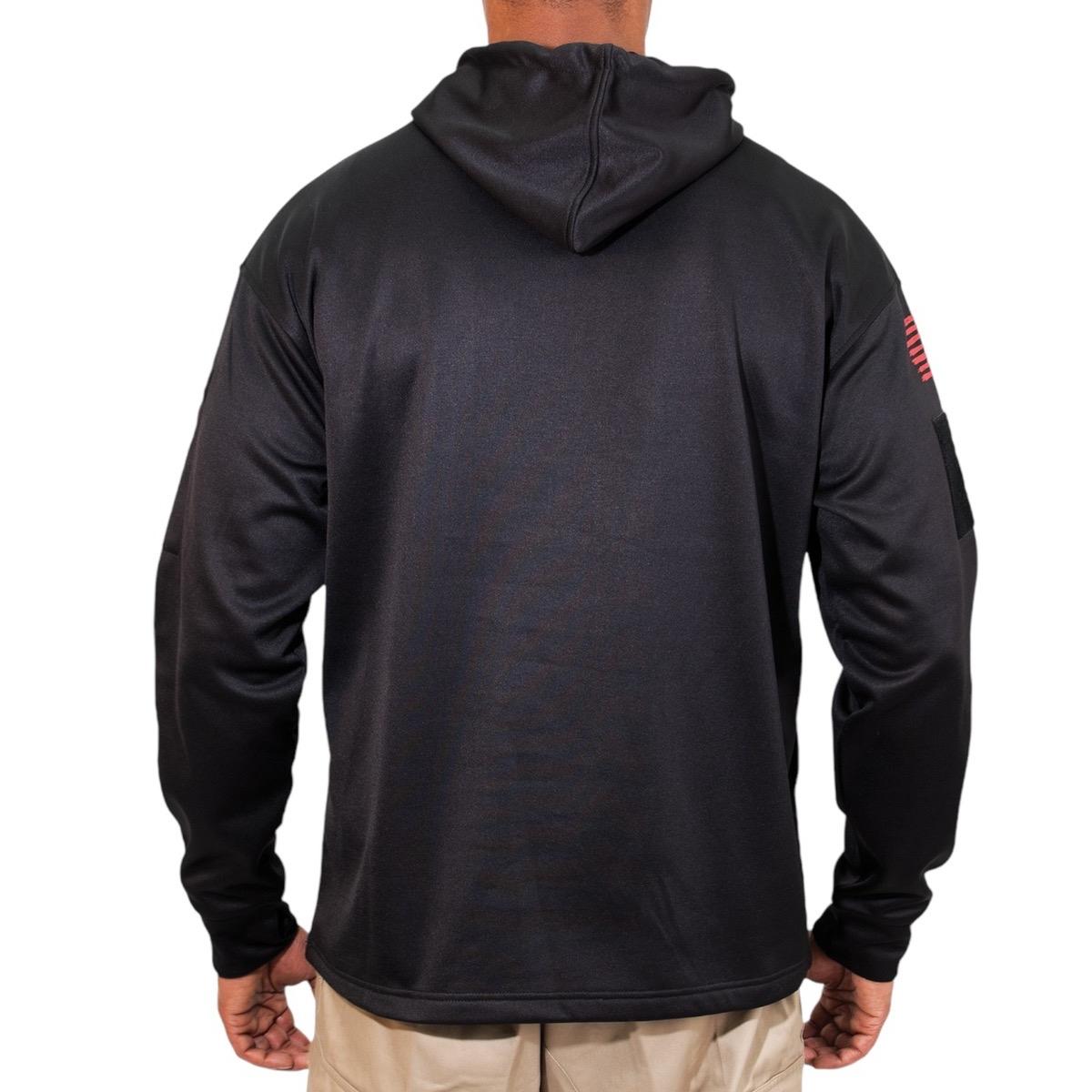 Rothco Concealed Carry R.E.D. Hoodie - Remember Everyone Deployed Design with American Flag Graphic Kangaroo Pocket Tops Sweatshirt Menswear Sleeve Sweaters Casual Underwear Pullover  Biker Long Sleeve cool shirt