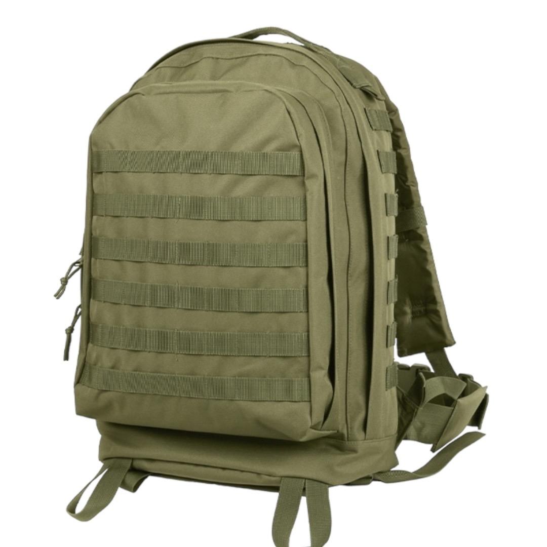 Rothco MOLLE II 3-Day Assault Backpack Rothco Molle Military Tactical Assault Pack Comfortable Carry Adjustable Padded Shoulder Straps, Sternum Strap, And Waist Belt For Stability And Comfort