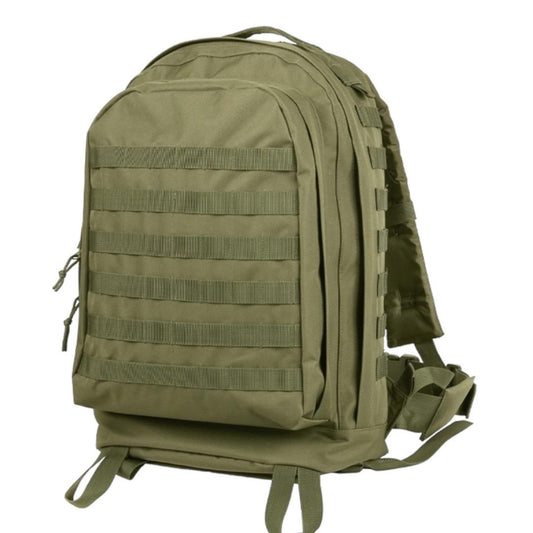 Rothco MOLLE II 3-Day Assault Backpack Rothco Molle Military Tactical Assault Pack Comfortable Carry Adjustable Padded Shoulder Straps, Sternum Strap, And Waist Belt For Stability And Comfort