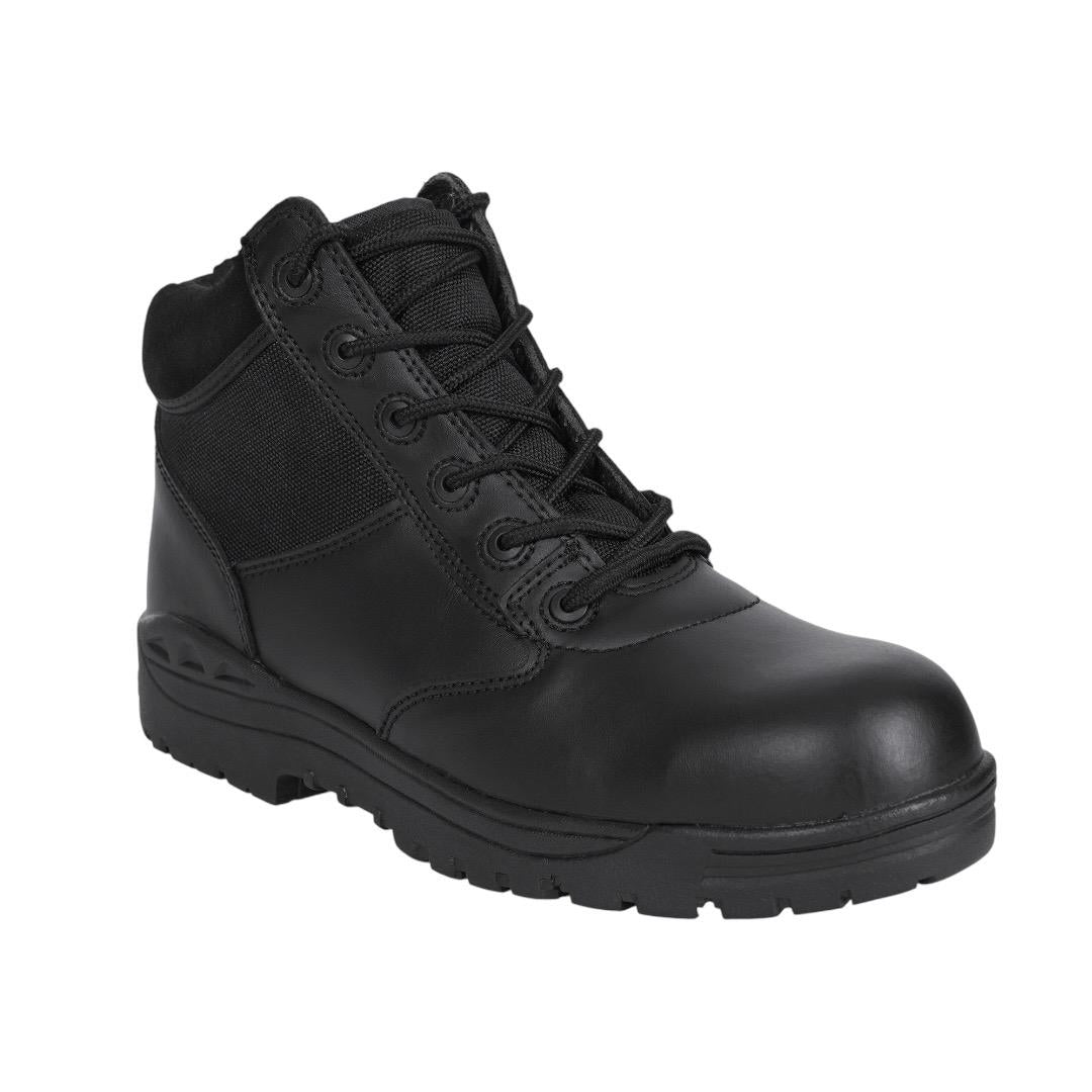 Rothco Forced Entry Composite Toe Tactical Boots - 6 Inch, Black, Available in Various Sizes -  Walking Shoes Comfort Footwear Closed Lace Rubber Leather