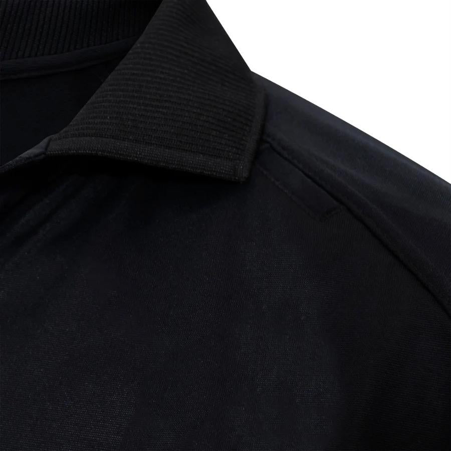 Rothco On Duty Performance Black Polo - Casual for Men - Lightweight and Durable Moisture Wicking Shirt with Gusseted Sleeves and Mic Tabs - Day, Collar Original Menswear Tactical Polo