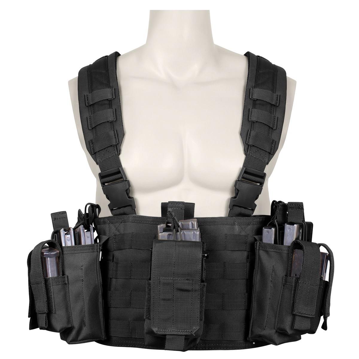 Rothco Operators Tactical Chest Rig - Lightweight and Efficient Alternative to Traditional Plate Carrier Vests - Menswear