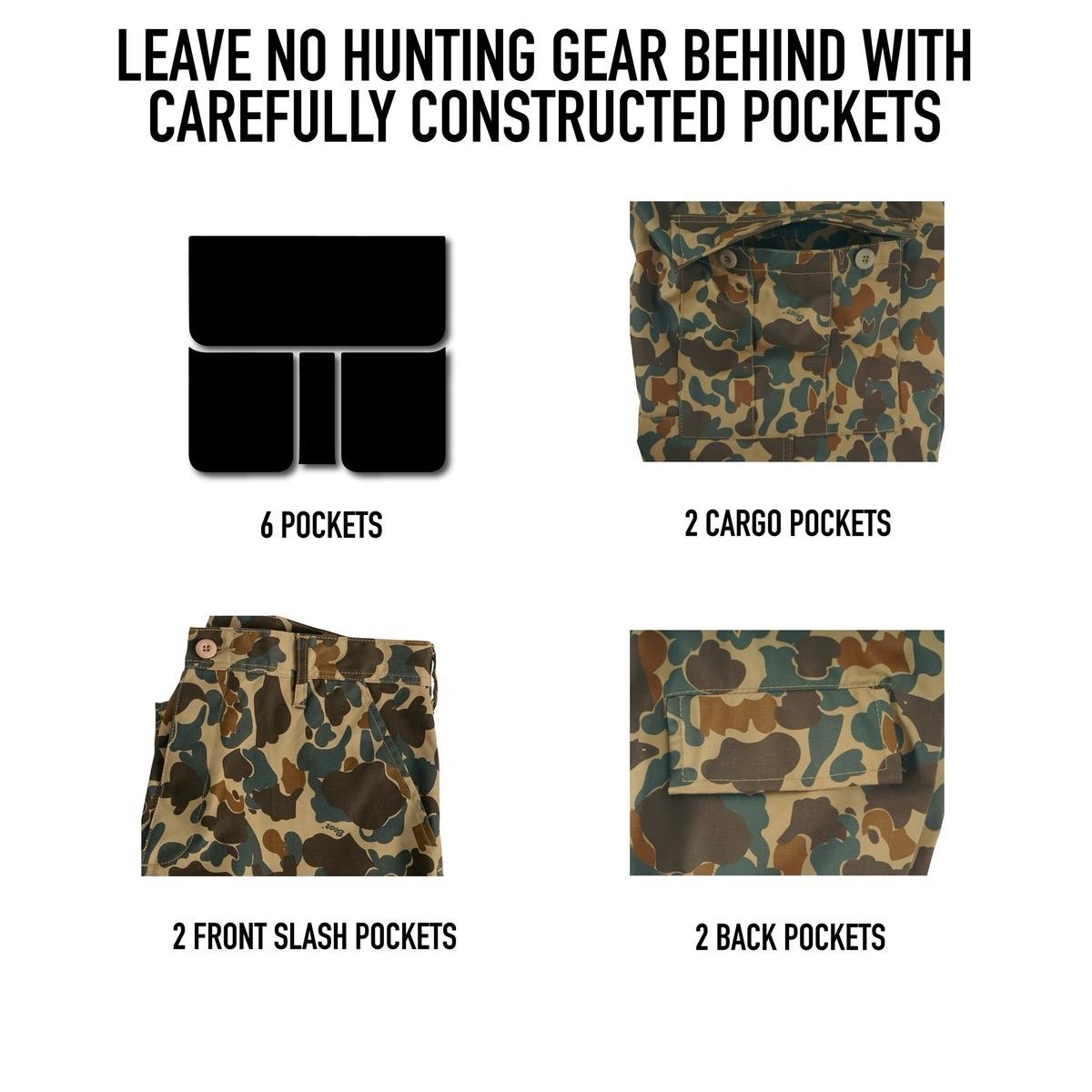 Rothco X Bear Archery Fred Bear Camo Cargo Shorts Rothco Fred Bear Camo Hunting Shorts Hiking Cargo Shorts Camping Casual Shorts  Menswear Camouflage Utility Outdoor Cargo Shorts Cotton Polyester Pockets Zipper Tropical Big And Tall Underwear