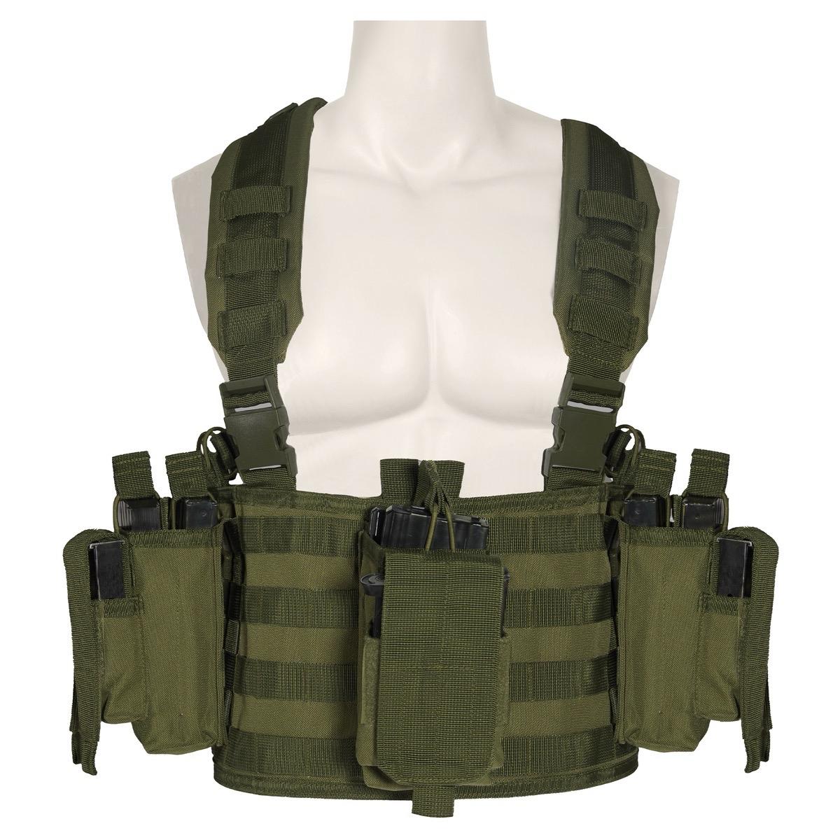 Rothco Operators Tactical Chest Rig - Lightweight and Efficient Alternative to Traditional Plate Carrier Vests - Menswear