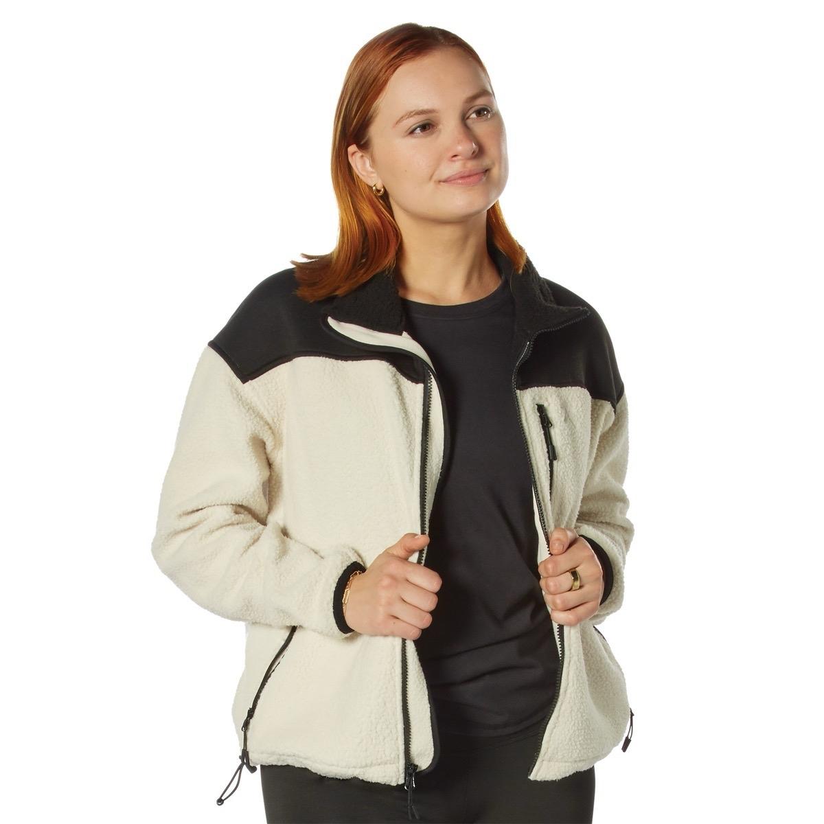 Rothco Women’s Trailsman Sherpa Fleece Jacket casual coat