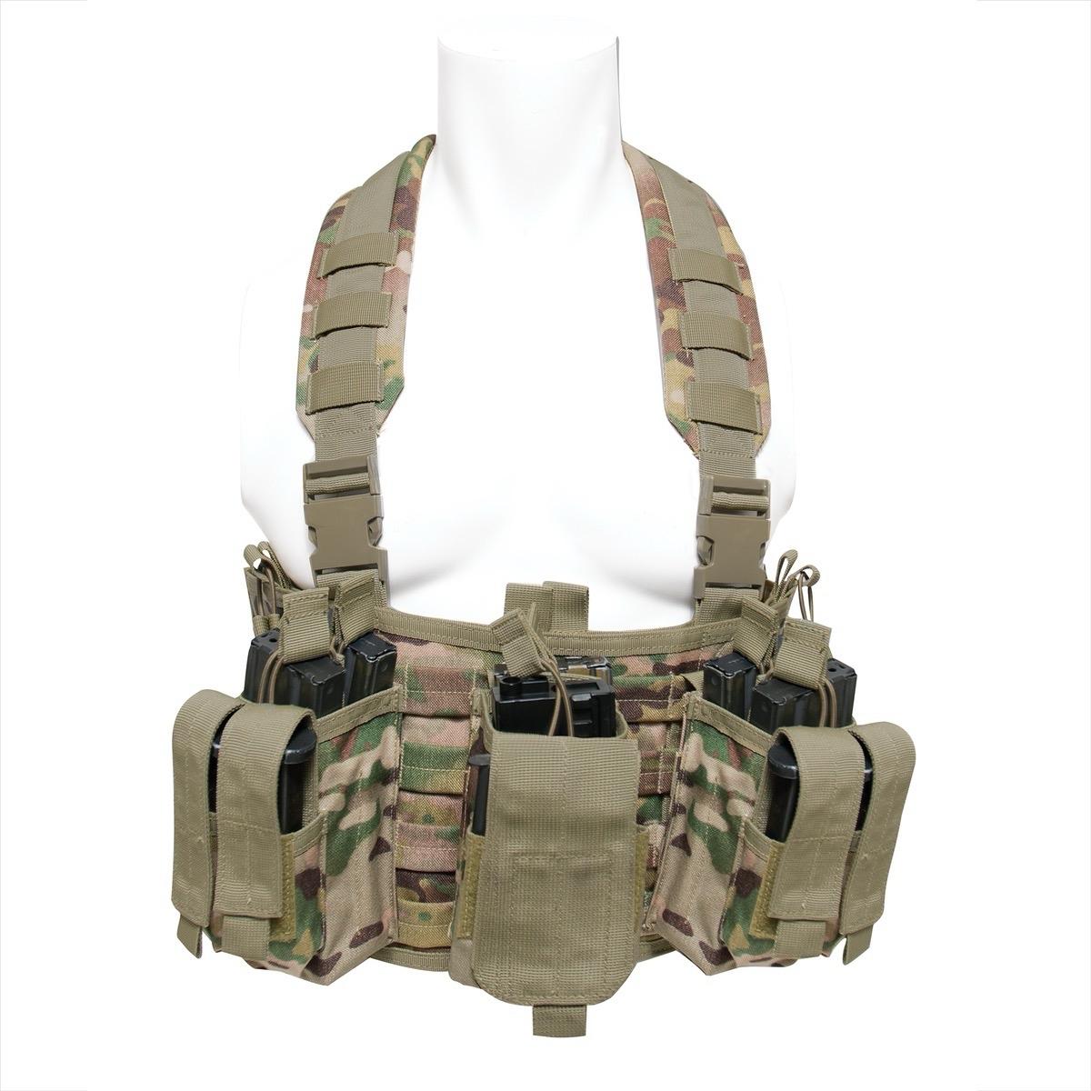 Rothco Operators Tactical Chest Rig - Lightweight and Efficient Alternative to Traditional Plate Carrier Vests - Menswear