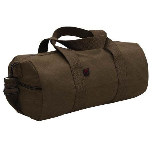 Rothco Canvas Shoulder Duffle Bag - A versatile and durable Duffle Available in 19 or 24 Inches Long, Multiple Colors