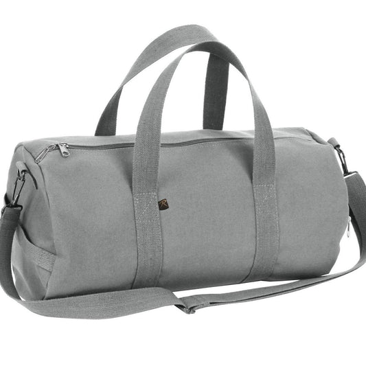 Rothco Canvas Shoulder Duffle Bag - Heavy-Duty Storage Bag for Traveling, Camping, and Gym - Available in Multiple Sizes and Colors