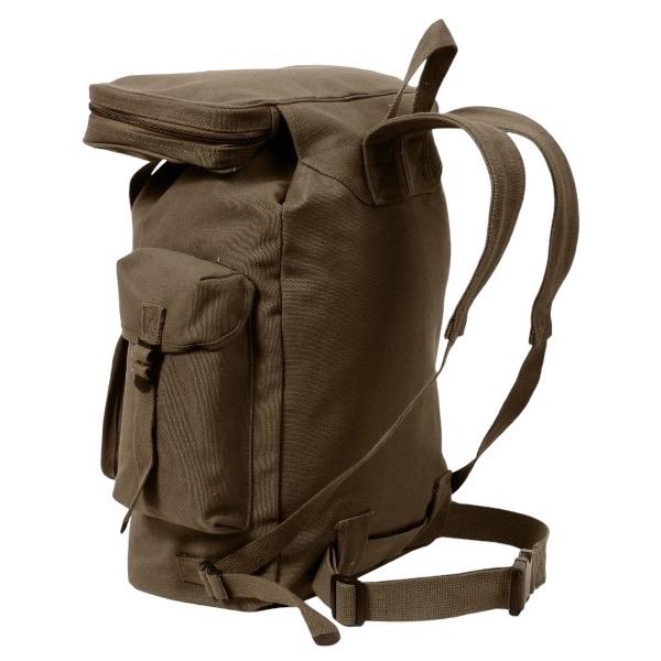 Rothco Canvas European Style Rucksack, Heavyweight Canvas Material