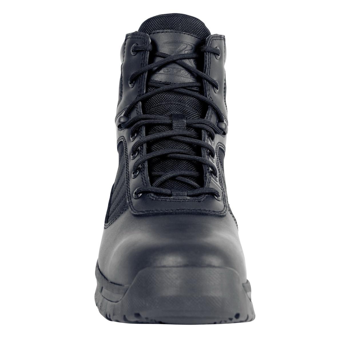 ROTHCO Guardian 6 Inch Men’s Tactical Boot Black -  Comfort Design Frontline Worker Boots, Footwear