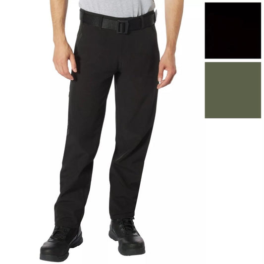 Rothco Active Flex Soft Shell Pant Menswear Outdoor Polyester Spandex Utility Menswear