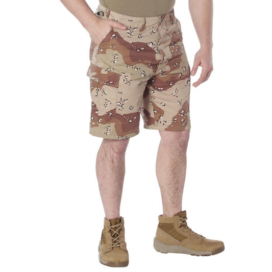 Rothco Camouflage BDU Shorts Rothco Camo Men’s Cargo Shorts Hiking Shorts