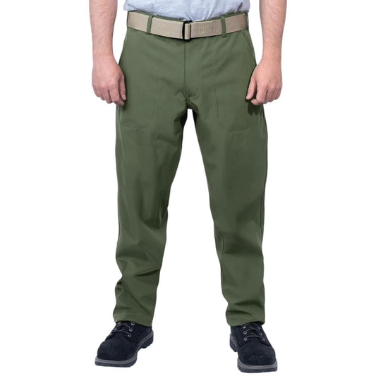 Rothco Active Flex Soft Shell Pant - Olive Drab, Black Menswear Outdoor Casual Cargo Pants, Polyester Spandex Comfort Plain Great For Camping, Hiking, Skiing, Snowboarding, Hunting, Fishing, And Any Outdoor Activities Elastic Pocket Utility Zipper Trouser
